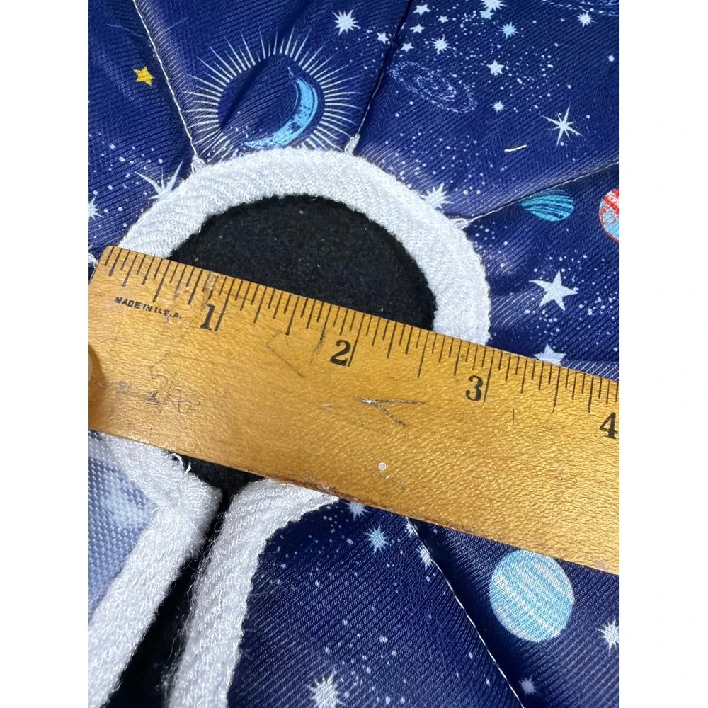Cosmic Space Galaxy Soft Recovery Collar Pet Small Blue Planet Celestial Cone